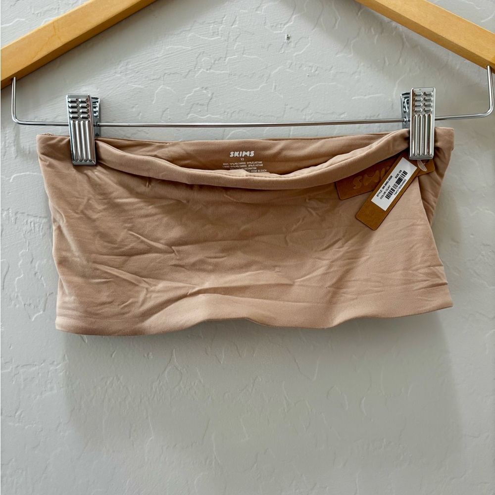 SKIMS Clay Bandeau Top